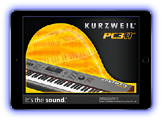 Kurzweil PC3A Sound Editor for iPad